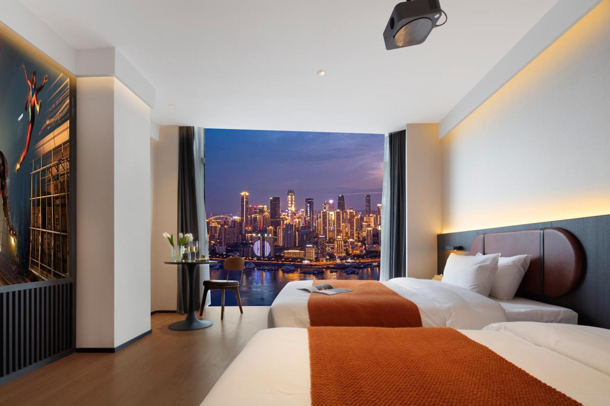 Mcsrh Hotel-Chongqing Jiefangbei Chaotianmen Buitenkant foto
